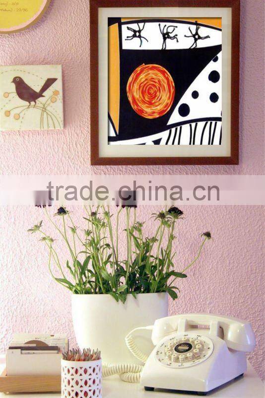 abstract handmade oil paintings of butterflies