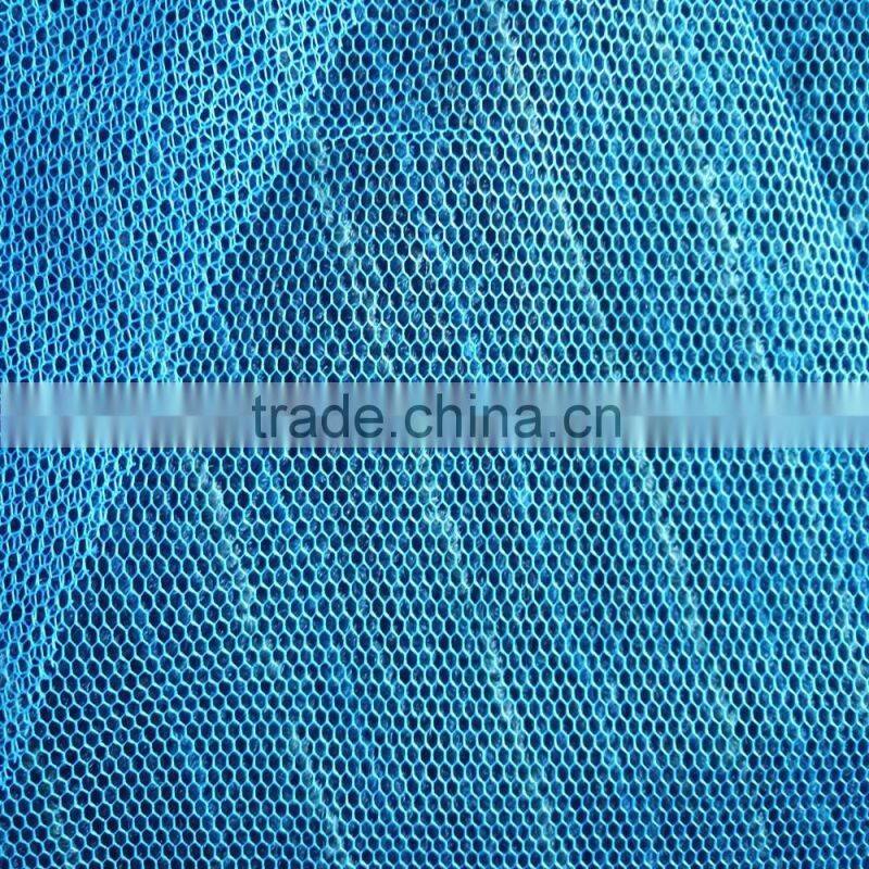China Supplier Fabrics Textiles Polyester Warp Knitting Sportwear Mesh Fabric