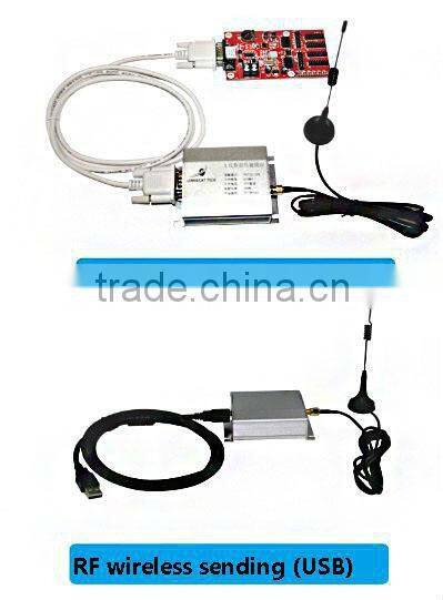 TF-AU p10 red color LED module Control Card, Support Single 640*32 & Dual Color 320*32