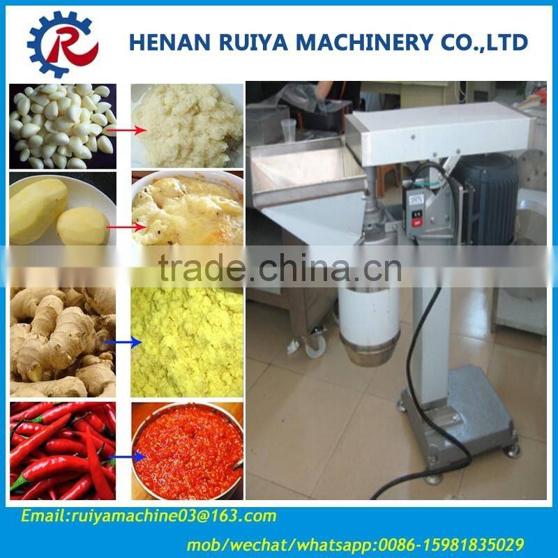 Ginger garlic grinder machine/ ginger garlic paste making machine 0086-15981835029