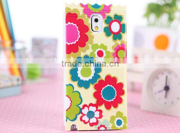 Latest hot sale mobile phone rubber case cover for samsung galaxy note 3