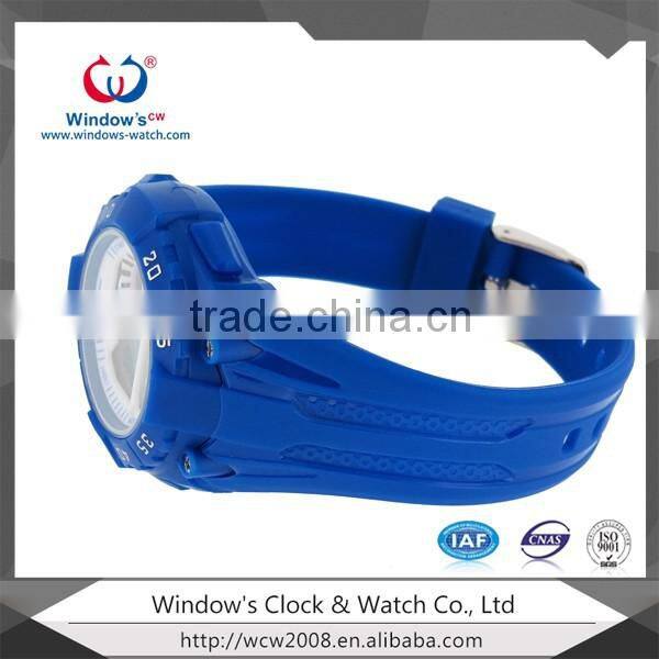 Factory multifuntional fashion sport LCD digital analog watch