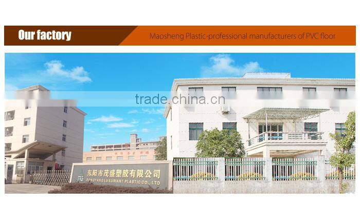 PVC Vinyl Interlocking Click Flooring Planks