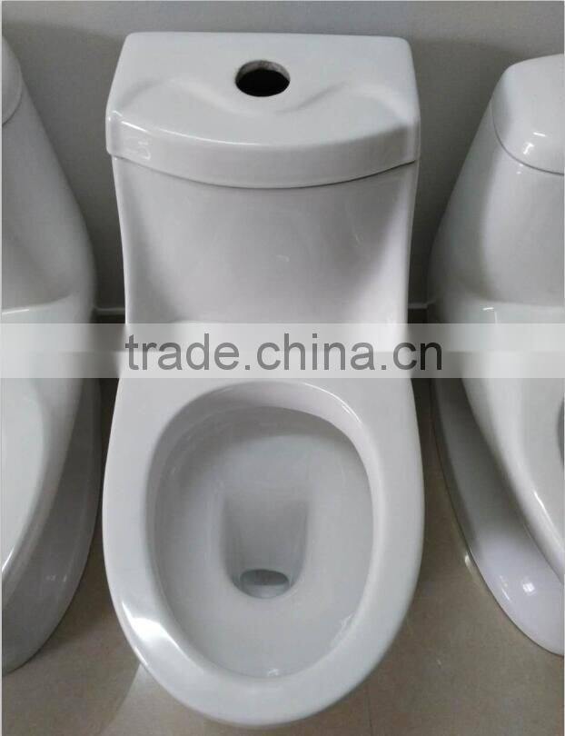 wc toilet bowl ceramic one piece toilet washdwon s trap cheap price toilet large quantity chaozhou manufacturer Y8006