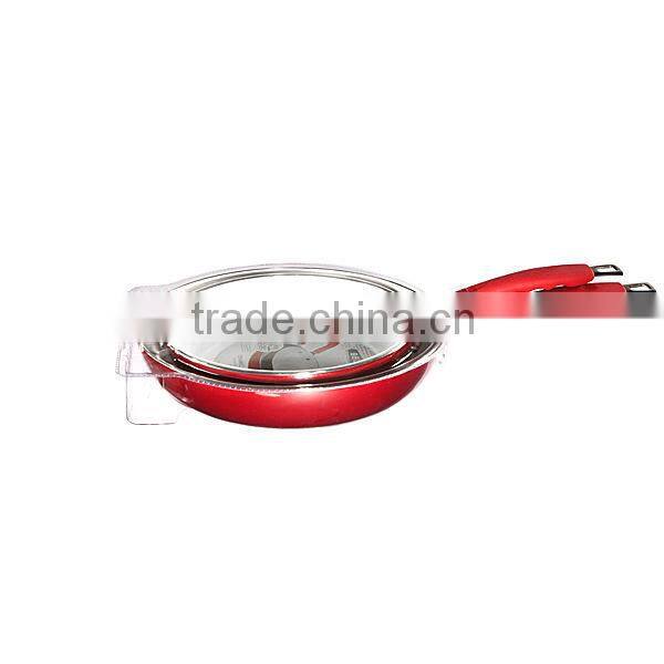 2pcs Aluminum ceramic cookware set XJ-12619