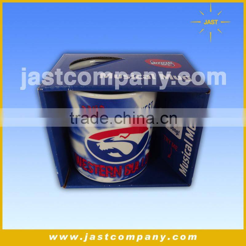 12oz Musical Ceramic Custom Coffee Mug