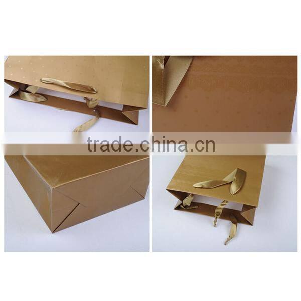 High Standard Gold Stamping Packaging Bag