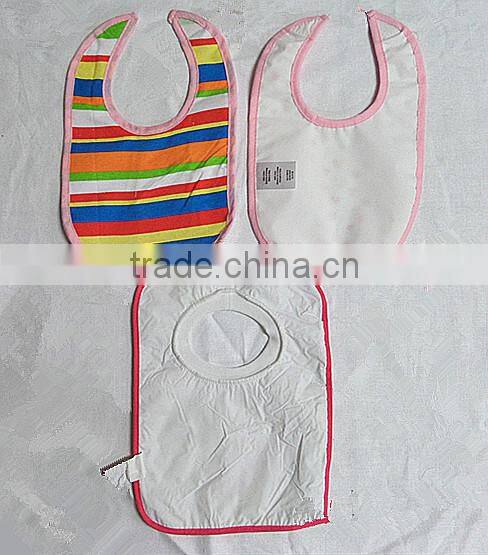 waterproof bible covers plastic PEVA baby bibs