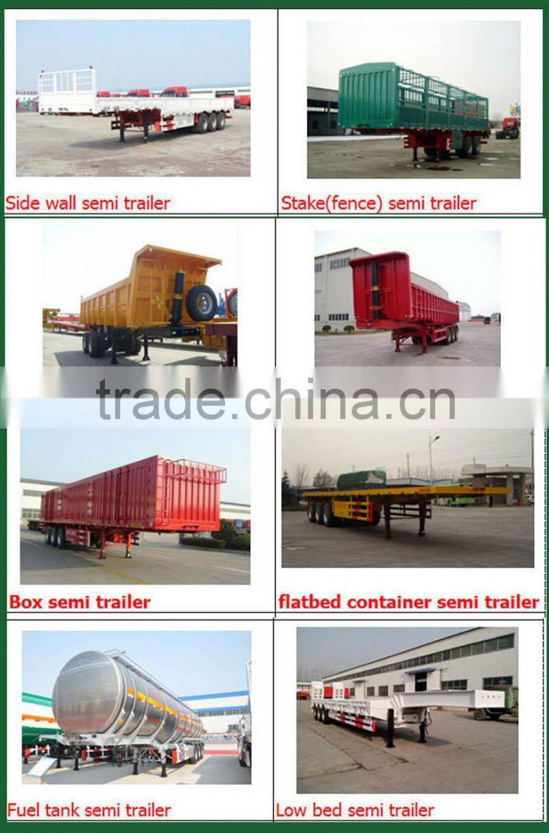 China Supplier Shengrun Provide CSAC Brand Fence / Board Side Wall Semi Trailer