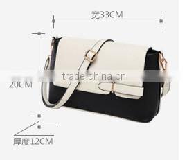 Girls Vintage School Military Shoulder Bag Leather Messenger Bag