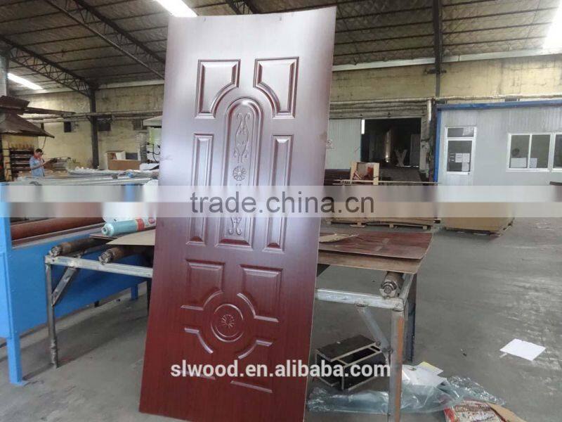 MDF/HDF material melamine door skin