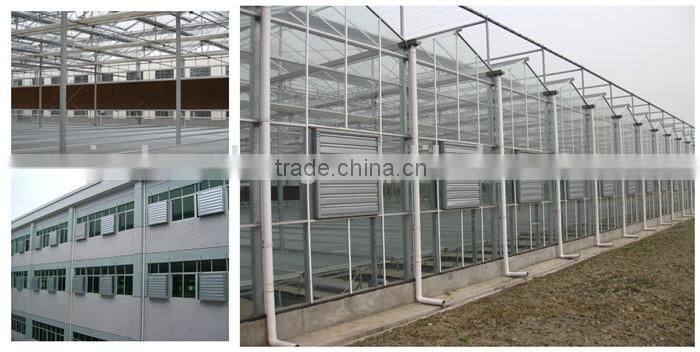 yaoshun poultry/greenhouse/cooling system exhaust fan with aluminum alloy blades-good quality
