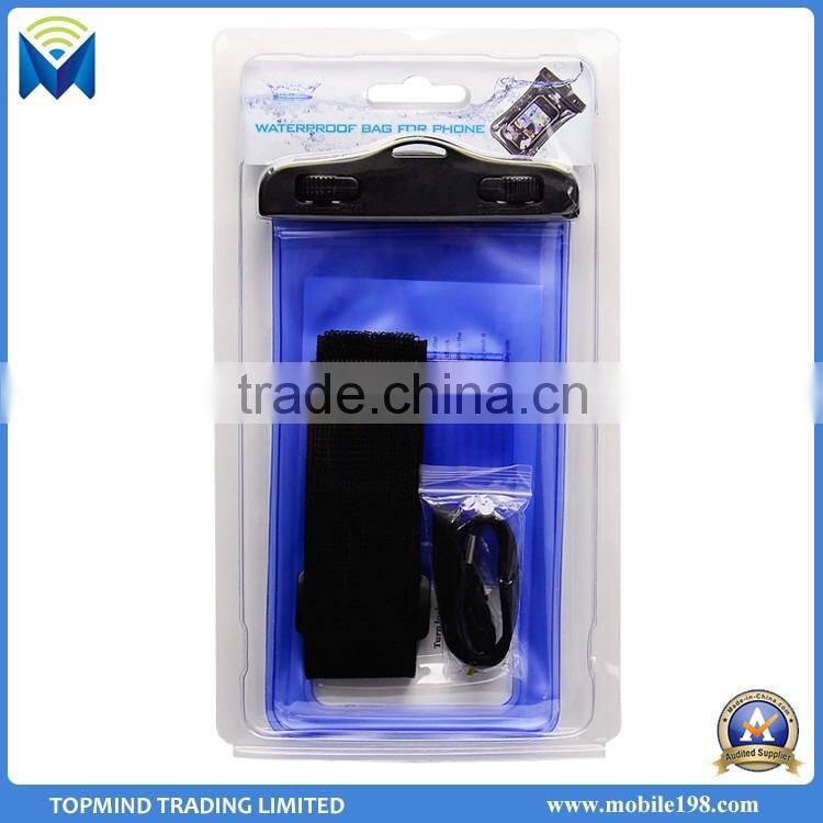 Wholesale Price Phone Waterproof Plastic Bag with Compass for iPhone 6 6S