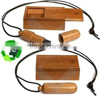Wooden Cross Necklace USB Flash Drive