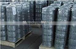 high strength fixed knot woven wire fencing