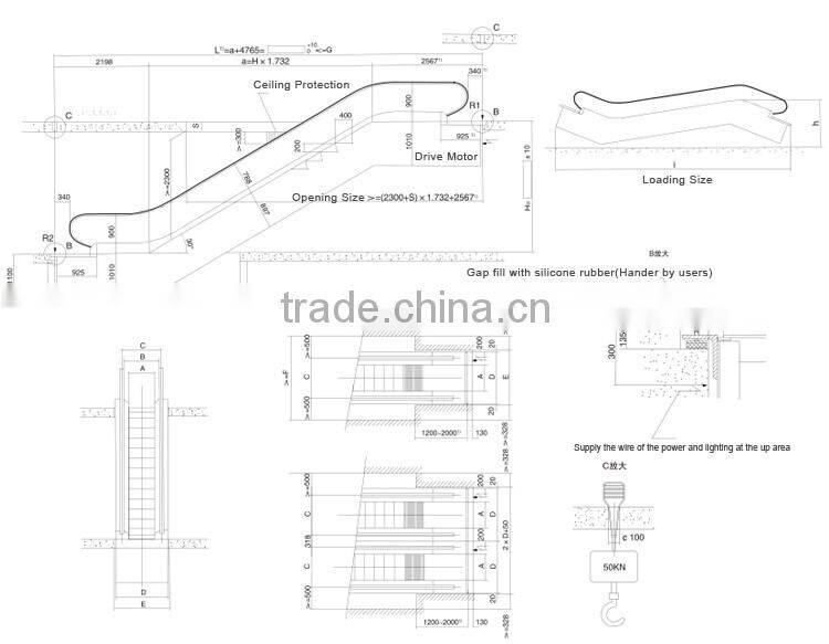 automatic escalator|commercial step escalator escalator parts