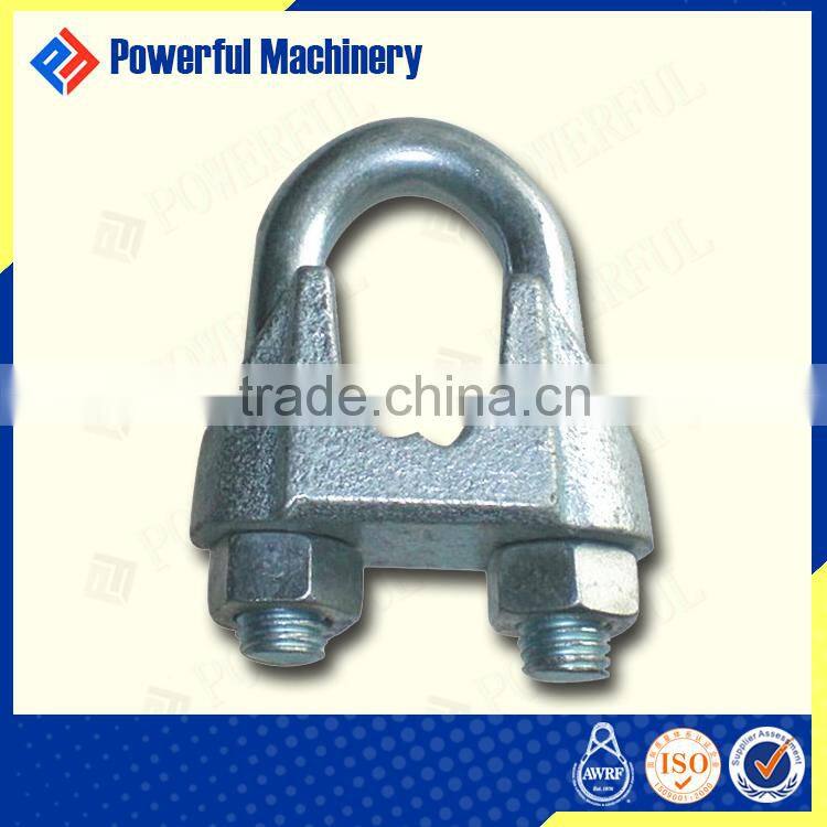 Small Self Ahesive Backed Clips For Electric Wire With Metal Cable Holder with Loop Ends Assemblies for Lifting