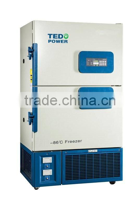 Double-system Double-door DW508-DL86 Upright Vertical Freezer Ultra Low Temperature Freezer