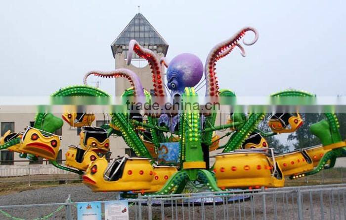China Manufacturer Amusement Thrill Rides Supplier Big Octopus Rides