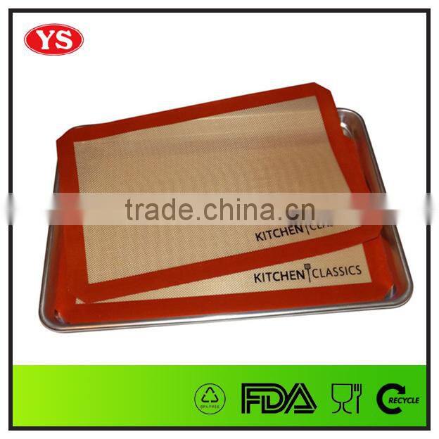 Yuanshu custom logo Silicon Baking Mat