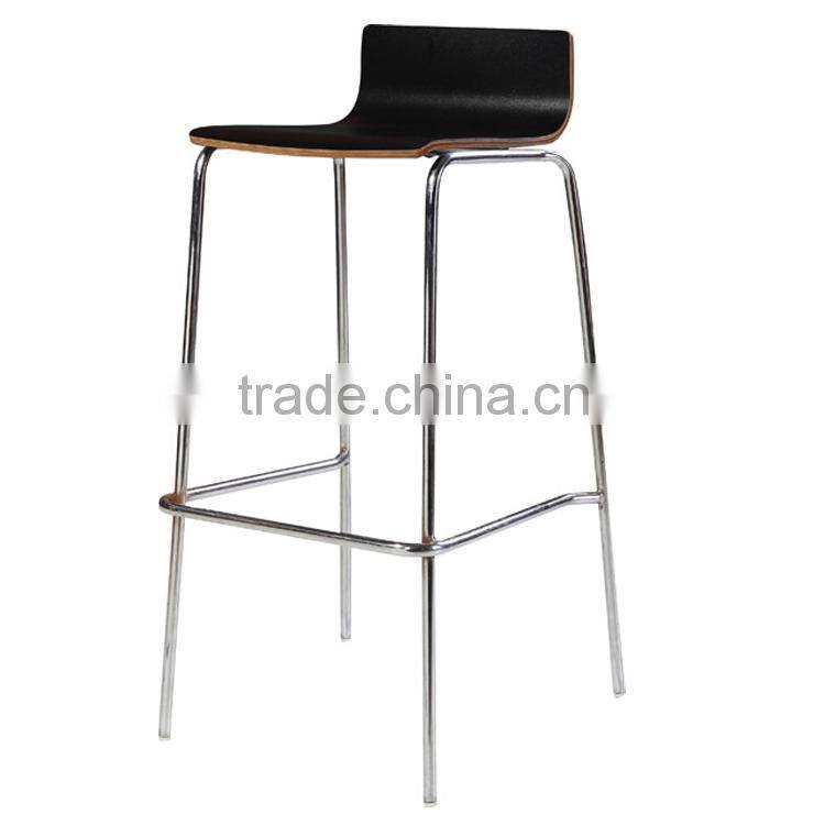 hot sale cheap bar high chair for night, steel bar chair