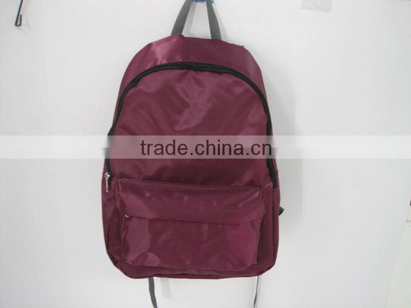 Softback Type and Canvas Material Backpack Old School Style Bag