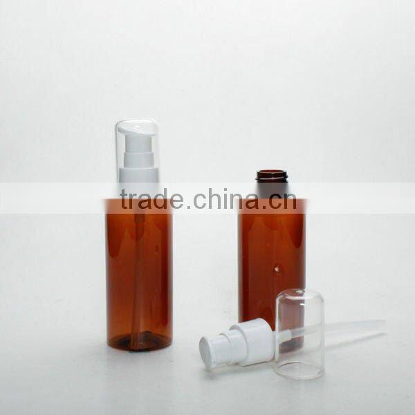 Treatment pump PET 100ml Brown Clear