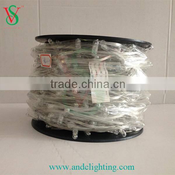 salely use led string light for christmas outdoor tree decoration