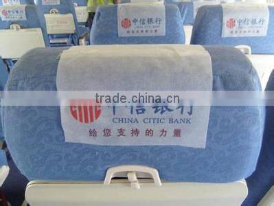 plain disposable airplane seat cover with low price