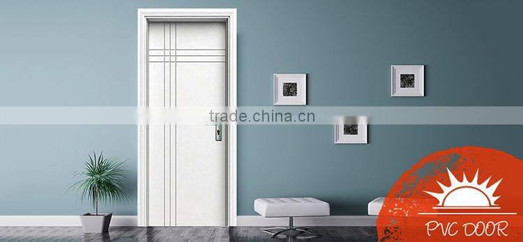 SC-P052 White color PVC door design