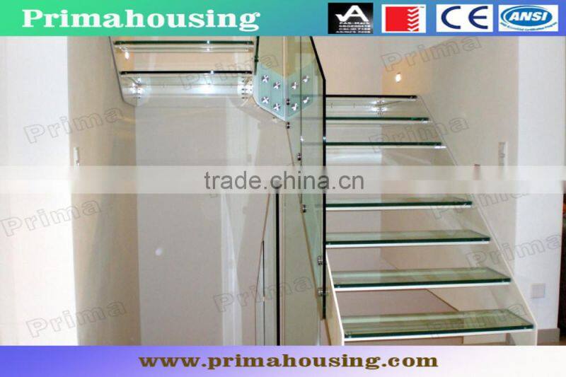 Modern Glass Shower Enclosure Design With Stainless Steel Handle With Glass Sliding Door