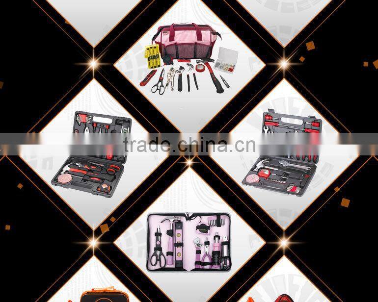 Cheap tool kits in one box including 27pieces tool ratchet handle extension bar bits