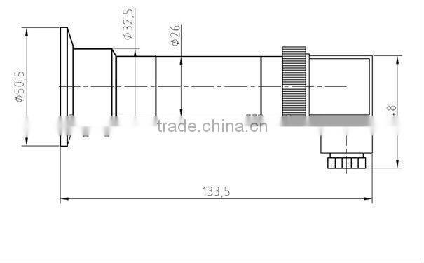 1.5"TC flush diaphragm pressure sensor for food machinery
