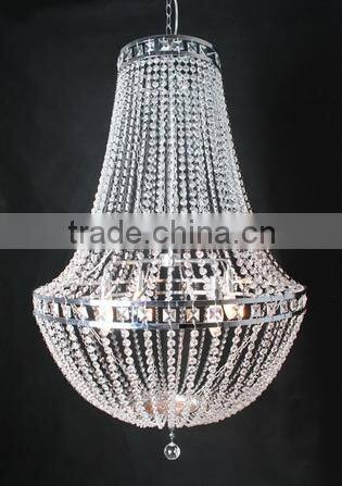 H-6 shiny crystal droplight/wholesale party chandeliers