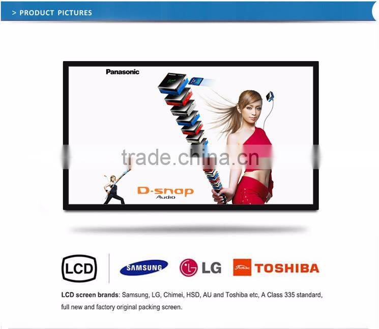 55inch indoor wall mount lcd electronic digital signage digital lcd advertising screen
