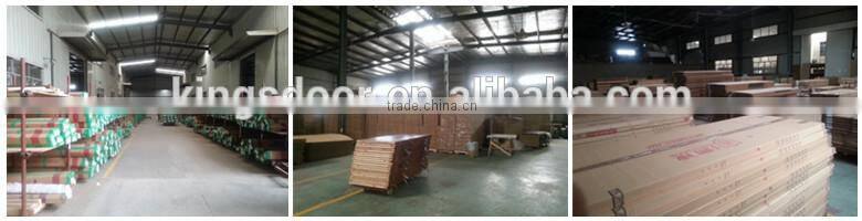 good quality solid wooden toilet door design with door stop