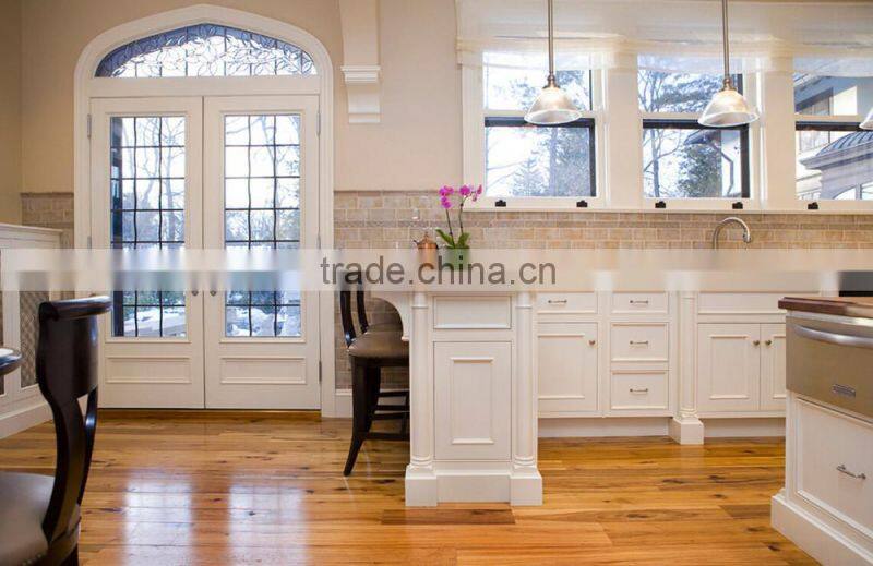 Interior french white door