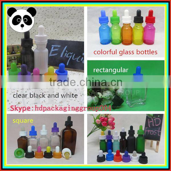 screen printing 30ml/1oz e liquids bottles twist off cap long dripper twist caps