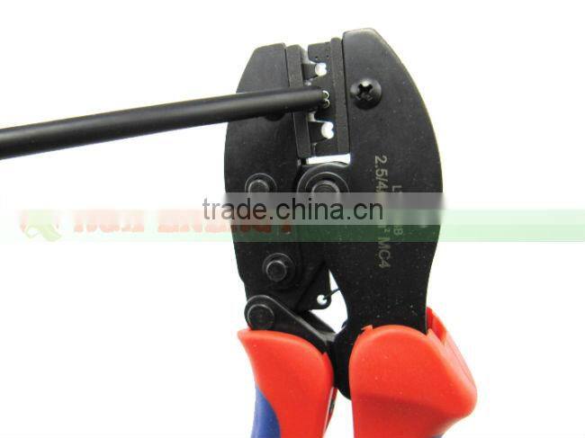 Solar crimping tool for MC4 solar connector, MC4 crimping tools. High-precision Ratchet Mechanism. Factory price.