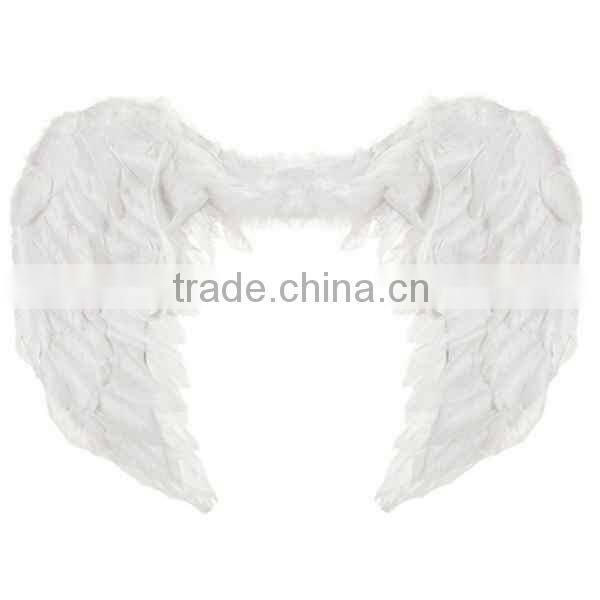 Black red white Halloween Christmas Festival Celebration Party Show feather wing