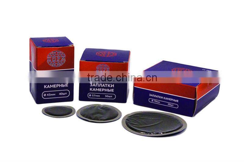 102 mm Round USA Style Patch Inner Tubes Repair Cold Patches in Zhejiang