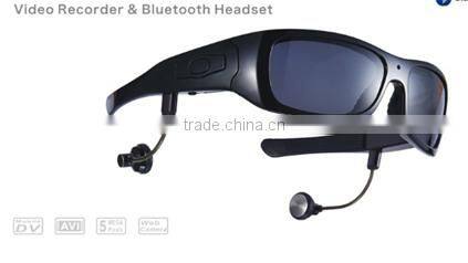 1280*720p mp3 function bluetooth hd dvr sunglasses camera