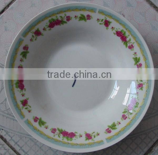 cheap ceramic plate,porcelain soup plate,pocelain deep plate
