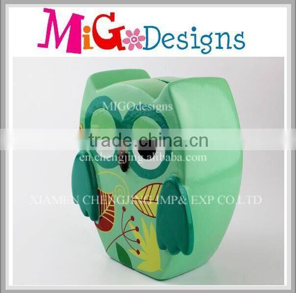 Hot Selling Colorful Pig Sassy Decal Finished Cartoon Secret Money Box