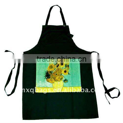 100% cotton kitchen apron