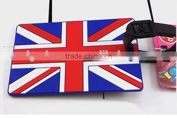 2D Embossed Soft PVC Luggage Tag;Bulk Cheap Personalized Luggage Tag;3d PVC Luggage Tag