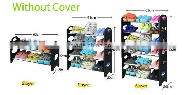 10 pairs holding capacity 2 Tier sturdy cheap price shoe rack with black color( FH-SR0062L)