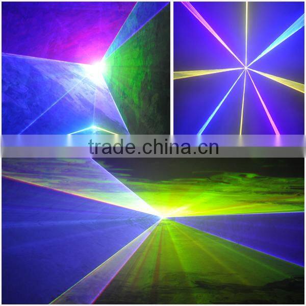 2.5W RGB animation ILDA disco laser DMX stage lighting LOGO projector