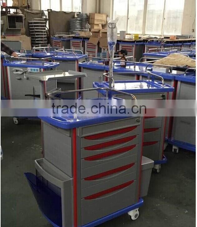KL-ET760 CE Wholesale Hospital Medication Drug Trolley / Cart for Deliver
