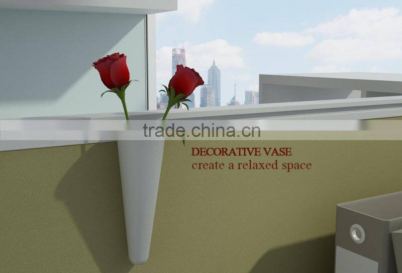 adjustable office furniture partition document tray